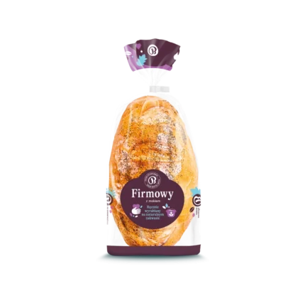 Premium bread with poppy seeds