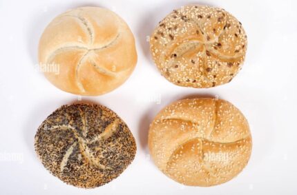 bułka z ziarnami
